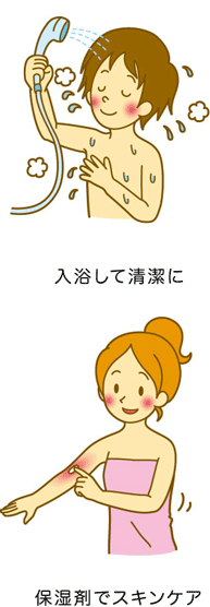 アトピー性皮膚炎の治療
